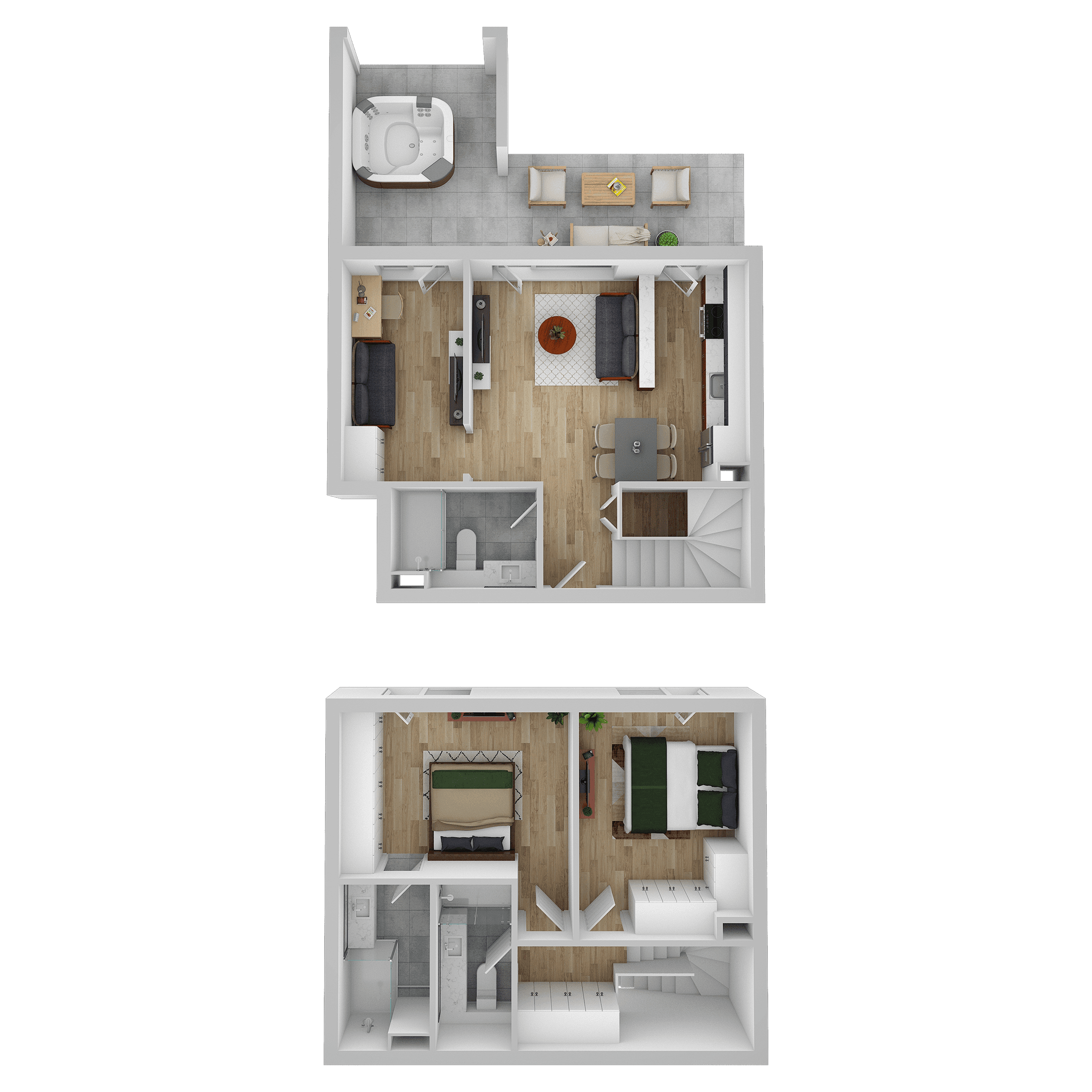 Plan apartament E 701