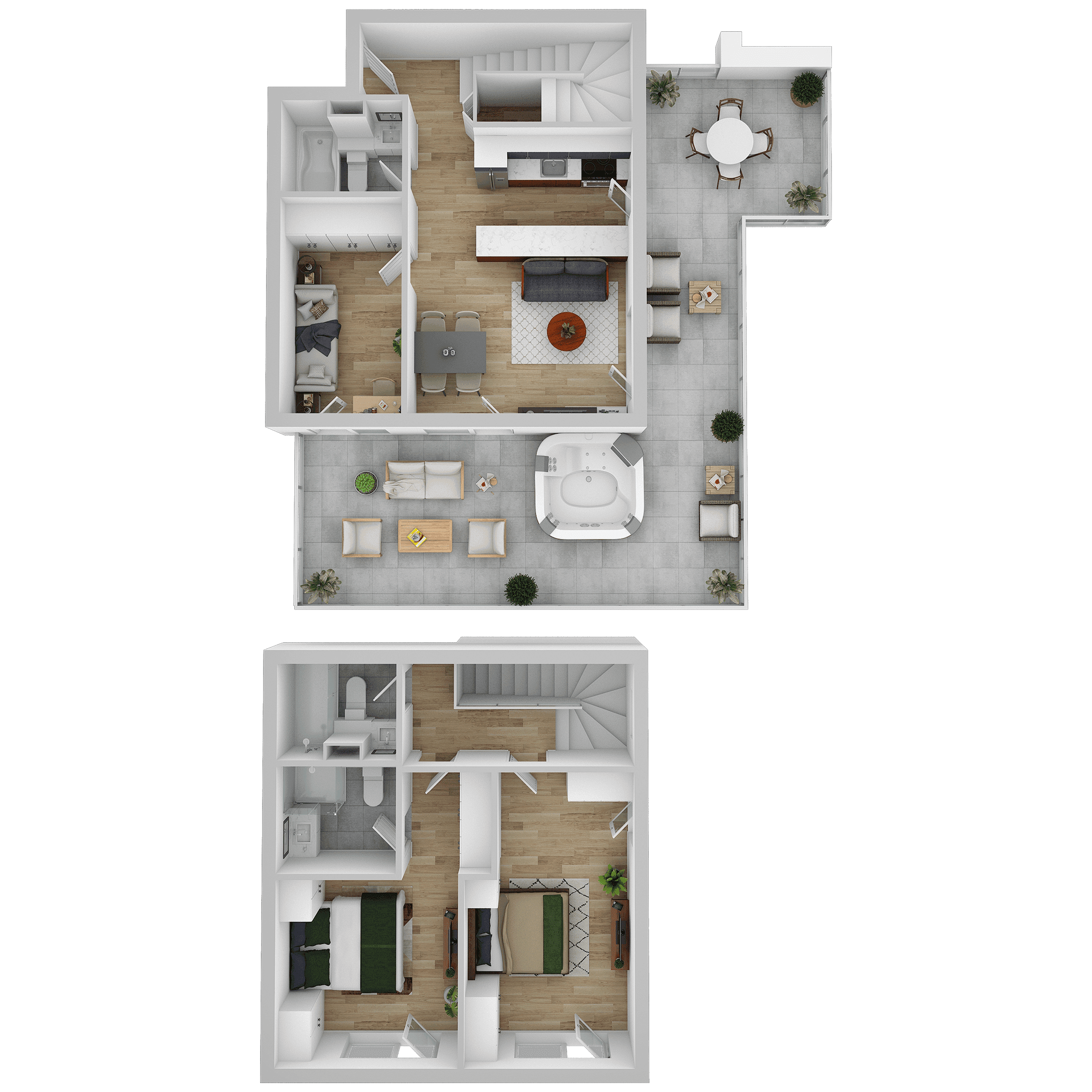 Plan apartament A 711